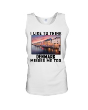 Denmark Misses Me Too Unisex Tank tile