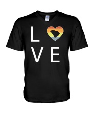 South Carolina Love V-Neck T-Shirt tile