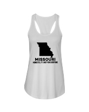 Missouri It's Not For Everyone Ladies Flowy Tank tile