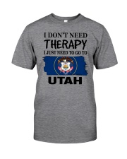 Therapy - Go To Utah Classic T-Shirt front