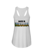 Made In Indiana Ladies Flowy Tank tile