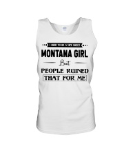 Montana Girl - But People Ruined Unisex Tank tile