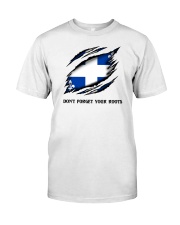 Don't Forget Your Roots - Quebec Classic T-Shirt tile