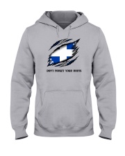 Don't Forget Your Roots - Quebec Hooded Sweatshirt front