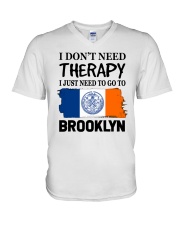 Therapy - Go To Brooklyn V-Neck T-Shirt tile