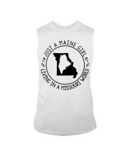 MAINE GIRL LIVING IN MISSOURI Sleeveless Tee tile