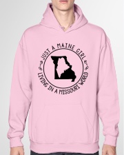 MAINE GIRL LIVING IN MISSOURI Hooded Sweatshirt garment-hooded-sweatshirt-front-04