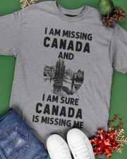Canada Is Missing Me Classic T-Shirt apparel-classic-tshirt-lifestyle-back-69