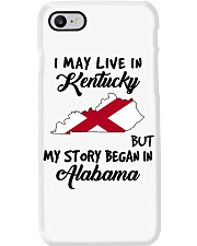 Began In Alabama - Live In Kentucky Phone Case tile