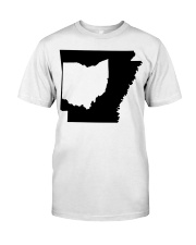 MAP OHIO IN ARKANSAS Classic T-Shirt tile