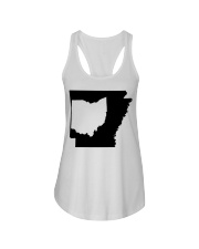 MAP OHIO IN ARKANSAS Ladies Flowy Tank tile