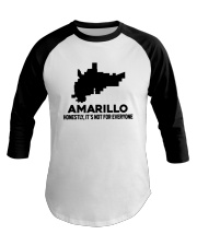 Amarillo It's Not For Everyone Baseball Tee tile