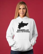 Amarillo It's Not For Everyone Hooded Sweatshirt apparel-hooded-sweatshirt-lifestyle-front-86