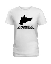 Amarillo It's Not For Everyone Ladies T-Shirt tile