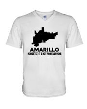 Amarillo It's Not For Everyone V-Neck T-Shirt tile