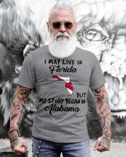 Began In Alabama - Live In Florida Classic T-Shirt apparel-classic-tshirt-lifestyle-front-268
