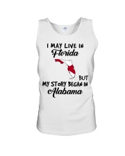 Began In Alabama - Live In Florida Unisex Tank tile