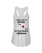 Began In Alabama - Live In Florida Ladies Flowy Tank tile