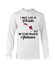 Began In Alabama - Live In Florida Long Sleeve Tee tile