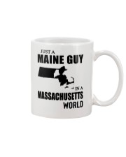 MAINE GUY IN MASSACHUSETTS Mug tile