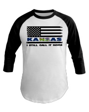 Flag Kansas- Call It Home Baseball Tee tile
