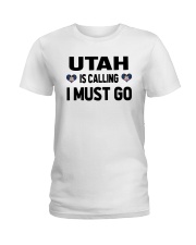 Utah Is Calling Ladies T-Shirt tile