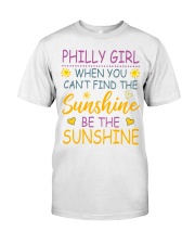 Philly Girl- Be The Sunshine Classic T-Shirt tile