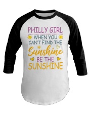 Philly Girl- Be The Sunshine Baseball Tee tile