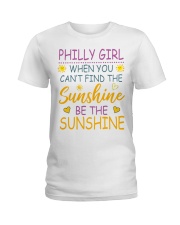Philly Girl- Be The Sunshine Ladies T-Shirt front