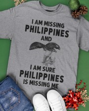 Philippines Is Missing Me Classic T-Shirt apparel-classic-tshirt-lifestyle-back-69