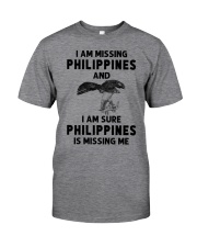 Philippines Is Missing Me Classic T-Shirt front