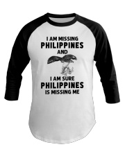 Philippines Is Missing Me Baseball Tee tile