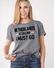 Netherlands Is Calling Classic T-Shirt apparel-classic-tshirt-lifestyle-front-100