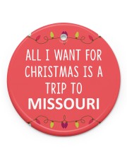 A Trip To Missouri Circle ornament - single (porcelain) front