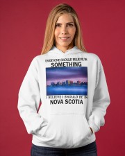 Should Be In Nova Scotia Hooded Sweatshirt apparel-hooded-sweatshirt-lifestyle-front-86