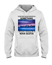 Should Be In Nova Scotia Hooded Sweatshirt front