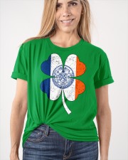 Flag Brooklyn Four Leaf Clover Classic T-Shirt apparel-classic-tshirt-lifestyle-front-101