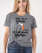 Began In Brooklyn - Live In Florida Classic T-Shirt apparel-classic-tshirt-lifestyle-front-101