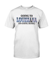 Going To Louisiana Landscape Classic T-Shirt front