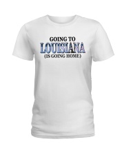Going To Louisiana Landscape Ladies T-Shirt tile
