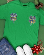 Nebraska Flag - Four Leaf Clover Classic T-Shirt apparel-classic-tshirt-lifestyle-back-69