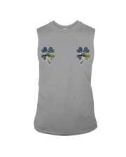 Nebraska Flag - Four Leaf Clover Sleeveless Tee tile