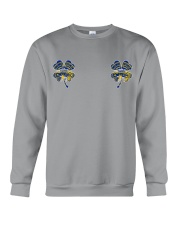 Nebraska Flag - Four Leaf Clover Crewneck Sweatshirt tile