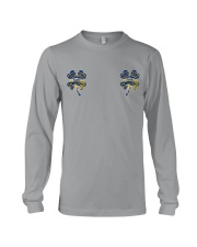 Nebraska Flag - Four Leaf Clover Long Sleeve Tee tile