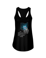 OHIO GEORGIA LOVE BRINGS YOU HOME Ladies Flowy Tank tile