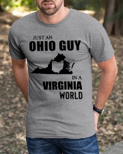 OHIO GUY IN VIRGINIA Classic T-Shirt apparel-classic-tshirt-lifestyle-front-52