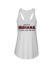 Made In Indiana A Long Long Time Ago Ladies Flowy Tank tile