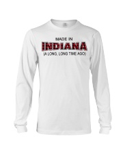 Made In Indiana A Long Long Time Ago Long Sleeve Tee tile