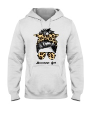 Leopard Pattern - Mississippi Girl Hooded Sweatshirt tile