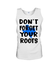Texas Map Don't Forget Your Roots Unisex Tank tile
